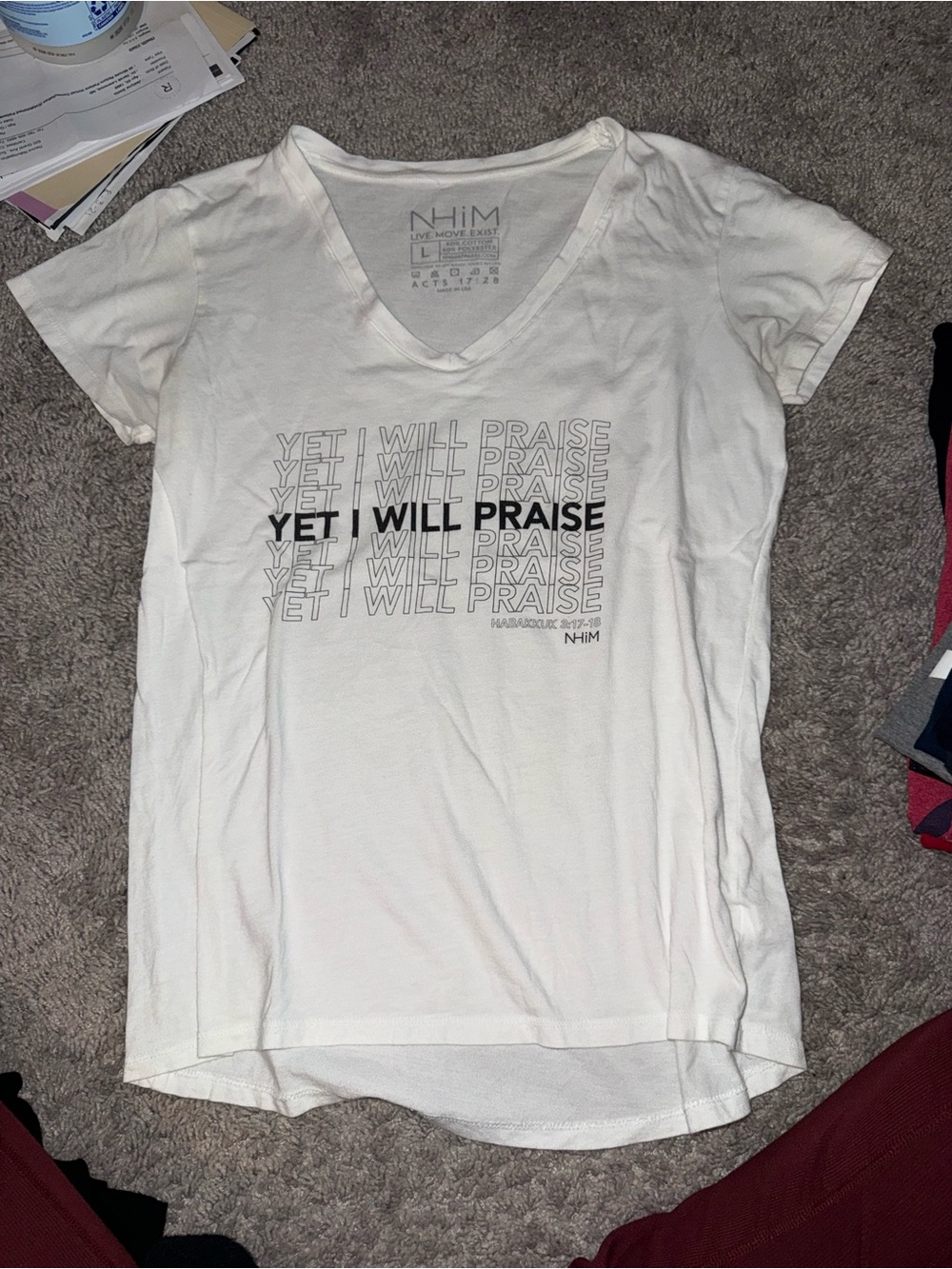 Yet I will praise tee